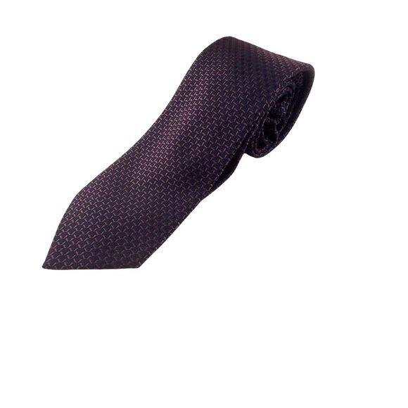 Hugo Boss Silk Tie Made in Italy Vintage Necktie Classic Style Retro Business - Picture 7 of 9